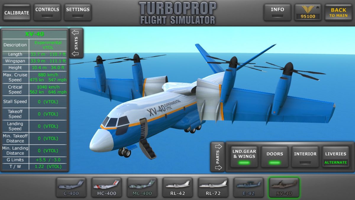 Turboprop Flight Simulator preview